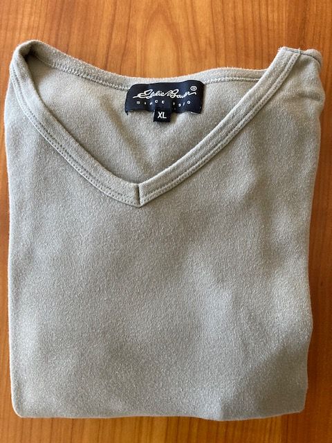 Sweatshirt Undershirt Eddie Bauer, XL, olive in Aerzen