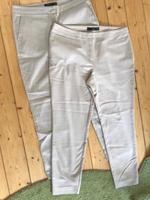 Hallhuber Hose beige cremeweiß schmal geschnitten Größe 42 Nordrhein-Westfalen - Lippstadt Vorschau