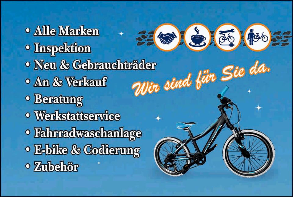 FAHRRADINSPEKTION WARTUNG ,ALLER MARKEN,E-BIKE,REIFEN AB 30 EURO in Herne