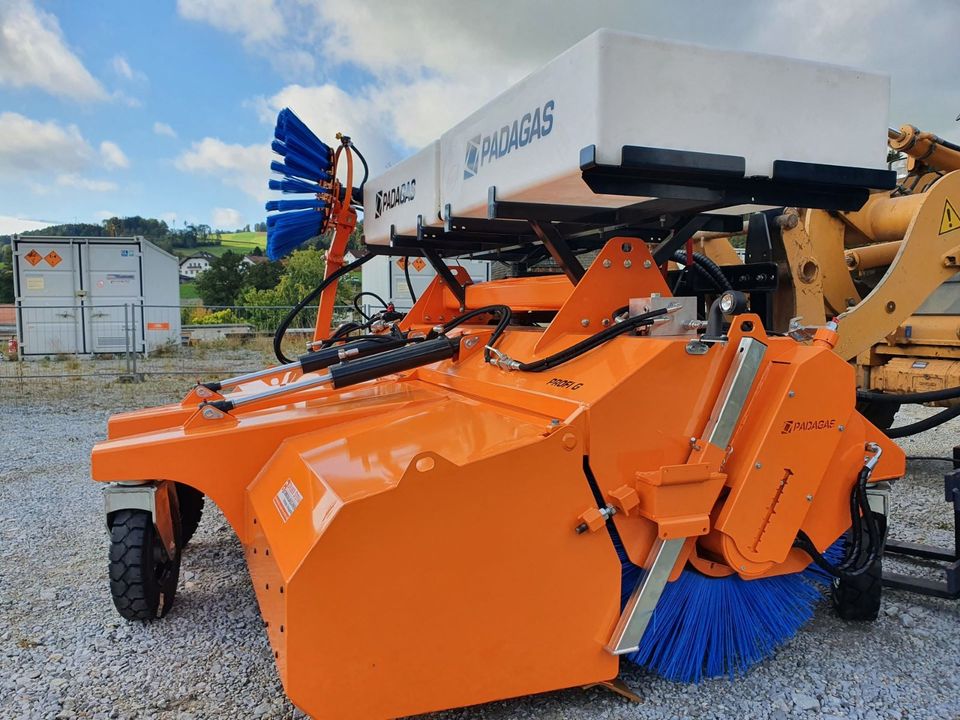 PADAGAS PROFI G KEHRMASCHINE Radlader Traktor Bema Adler Tuchel in Breitenberg