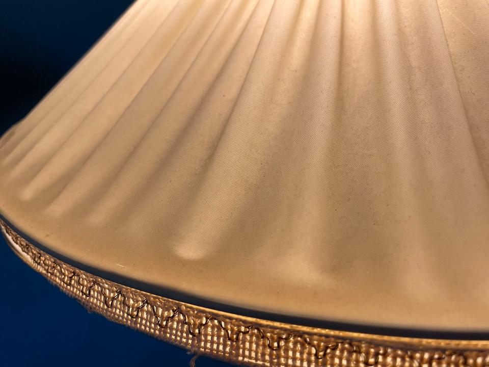 Mid Century Plissee Lampe 50er 70er Stehlampe Vintage DDR Ikea in Eberswalde