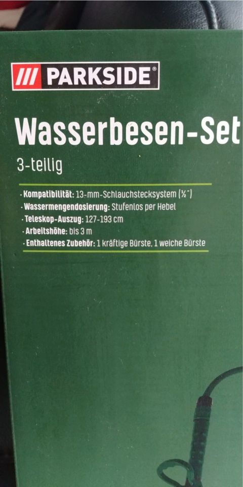 Parkside Wasserbesenset 3-teilig neu und Orginal verpackt in  Nordrhein-Westfalen - Wülfrath | eBay Kleinanzeigen ist jetzt Kleinanzeigen