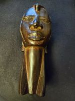 Afrikanische, geschnitzte Holzfigur aus Ebenholz Hessen - Viernheim Vorschau