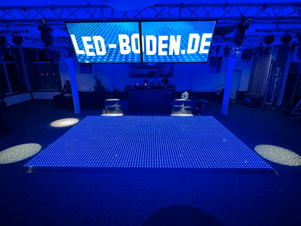 LED Tanzfläche LED Dancefloor Hochzeit (düğün) in Schweich