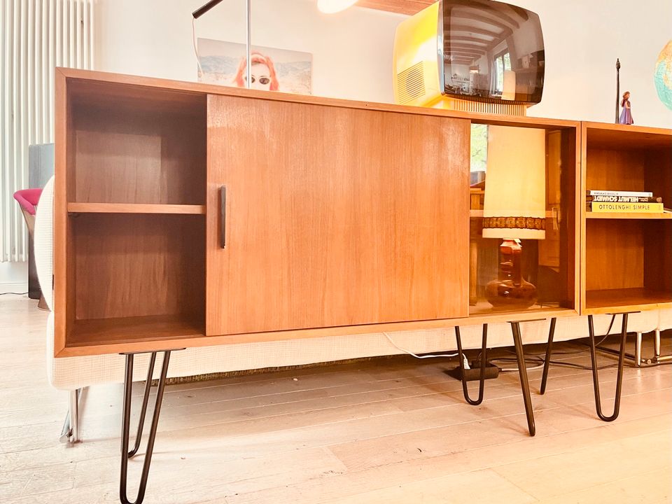 LOWBOARD VINTAGE Sideboard Vitrine Bücherregal in Köln