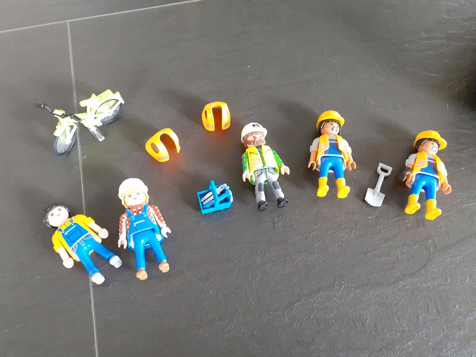 Playmobil Baustellenfahrzeuge in Volkmarsen