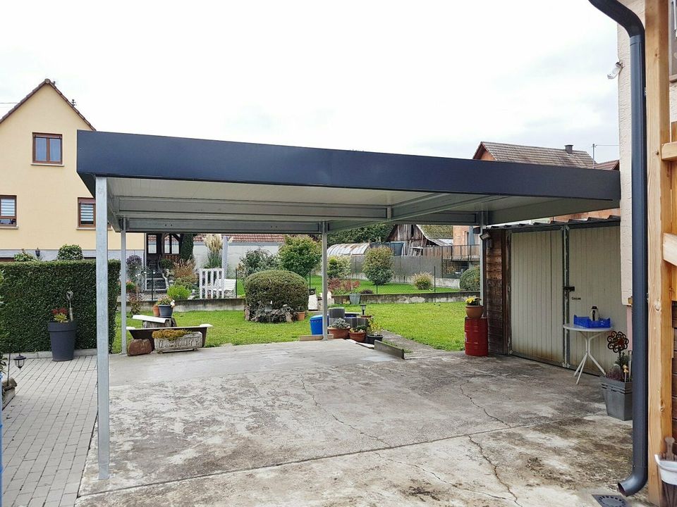 Carport Metall Einzelcarport, Doppelcarport Carportanlagen in Renchen