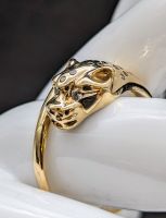 Panther Ring ring 585/14K Siegelring 5,20Gr. Gelbgold 63 Kiel - Hassee-Vieburg Vorschau