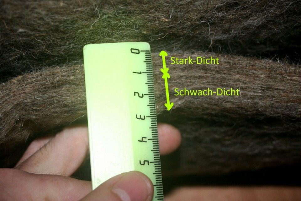 100% Schurwolle, Filz, Wollfilz Stark 3mm; 5mm; 8mm; Meterware in Holzwickede