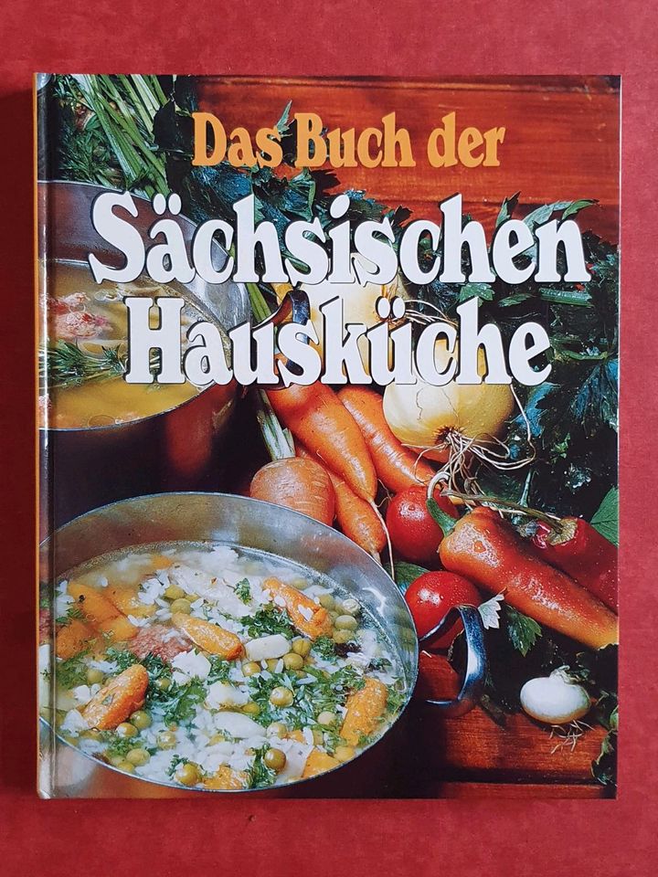 Kochbuch, Backbuch, Rezepte, Sächsische Hausküche, Buch in Radebeul