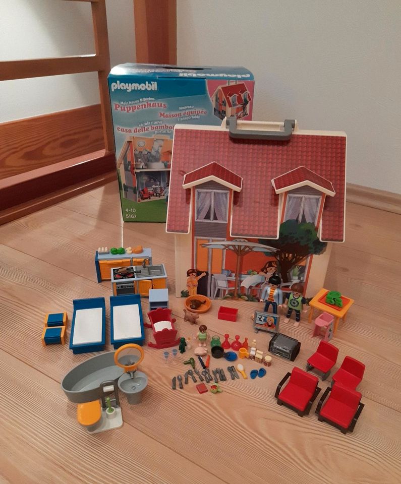 Playmobil Puppenhaus zum Mitnehmen 5164 in Biebergemünd