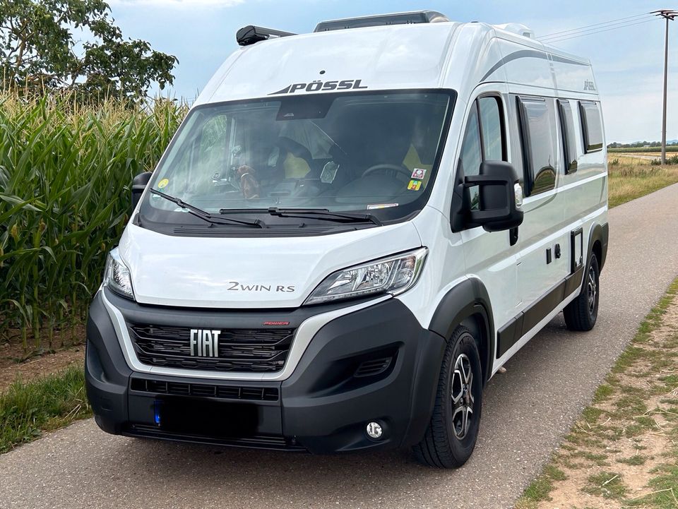 Pössl Wohnmobil Fiat Ducato Automatik 2023, wie neu in Müllheim