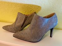 Damen Glitzer Party Pumps/Stiefelette, Silber/Gold Brandenburg - Eichwalde Vorschau