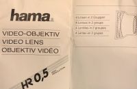 HAMA Video-Objektiv Hannover - Kirchrode-Bemerode-Wülferode Vorschau