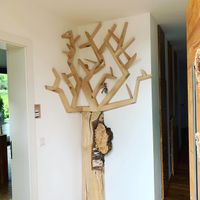 Massiv Holz Garderobe 3D Kunstwerk Design Baum Skulptur 3.900€ Bayern - Feldafing Vorschau