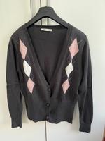 more&more Strickjacke m.Cashmere Gr.42 anthrazit mit Rautenmuster Rheinland-Pfalz - Trier Vorschau