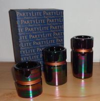 Partylite Teelichthalter Schimmernde Glasur Säulen Trio P92805 Bayern - Manching Vorschau