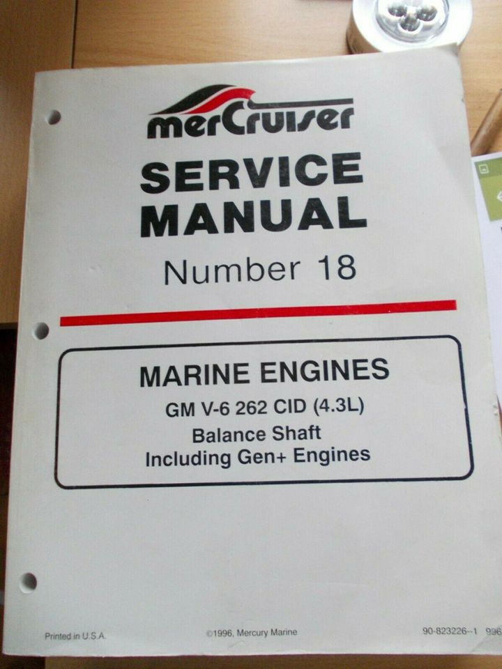 Mercruiser Servicehandbuch Number 18 englisch in Zülpich