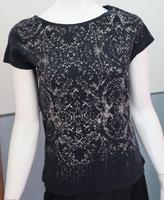 Gr. S (36) T-Shirt blau mit weißem Muster Schleswig-Holstein - Hohenwestedt Vorschau