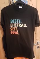 T-Shirt, Motiv T-Shirt Beste.Ehefrau.Seit.1996 Saarbrücken-West - Gersweiler Vorschau