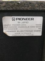 Musik Boxen Lautsprecher Pioneer S-J210 Nordrhein-Westfalen - Burscheid Vorschau