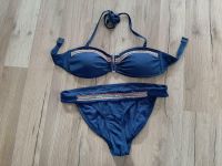Bandeau Bikini dunkelblau Gr. 75b / M Brasil Badehose Ethno Stick Rheinland-Pfalz - Ludwigshafen Vorschau