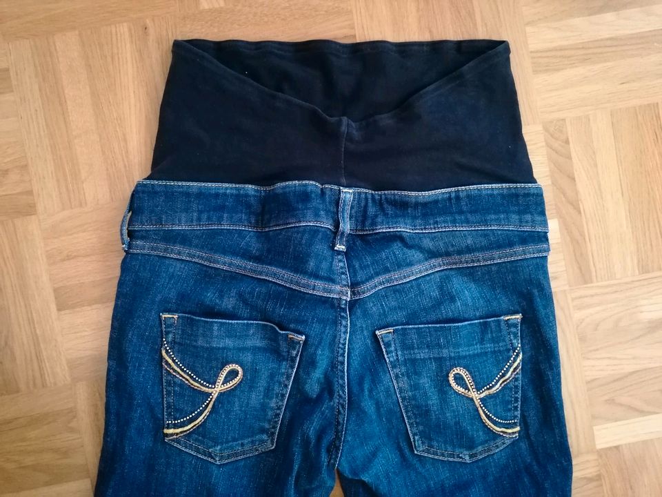 Umstandshose Umstandsjeans H&M Mama, Gr 36, dunkelblau in Leipzig