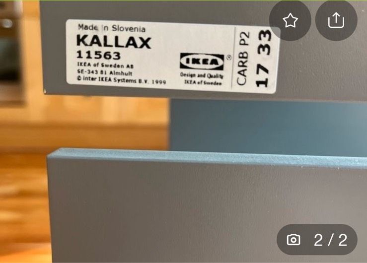 IKEA Kallax 11563 Regaltrenner, Boden in Wedemark