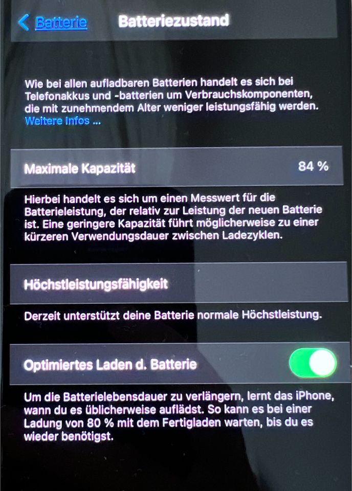 Apple iPhone X / silver / 64GB / OVP in Neuhof