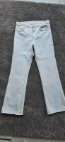 H&M Jeans bootcut high waist Gr. 40 weiß bzw. Creme Niedersachsen - Garbsen Vorschau