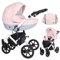 Kunert Kinderwagen Mila rose Gestell weiss | 2in1 oder 3in1 Sachsen-Anhalt - Querfurt Vorschau