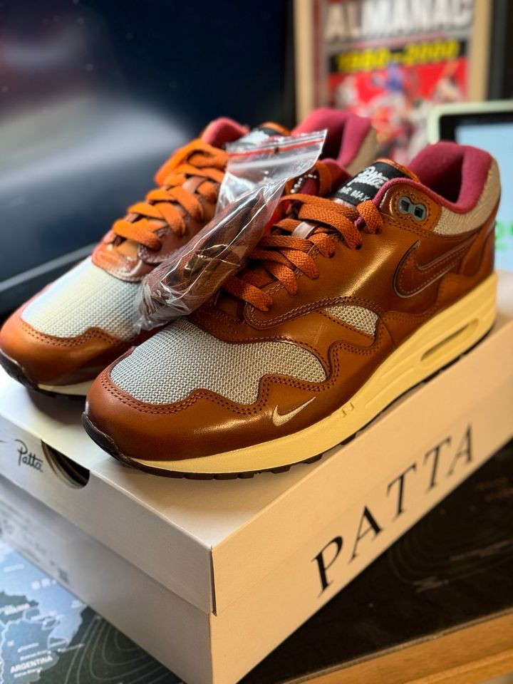 Patta Waves x Nike air max 1  - Dark Russet in Neu-Isenburg