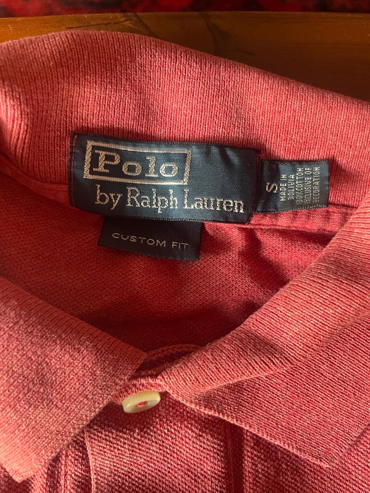 Polo Ralph Lauren Polo - Größe S custom fit - lachs / heather red in Berlin