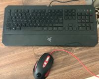 PC-Tastatur Razer Deathstalker Gaming rot schwarz + Maus Stinger Nordrhein-Westfalen - Hellenthal Vorschau