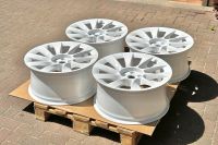 4 ORIGINAL Tesla Felgen Model Y Induction 20 x 9,5 weiß seidenmat Niedersachsen - Uelzen Vorschau