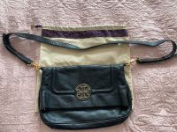 TORY BURCH Amanda Falt-Handtasche mit Dustbag, schwarz Baden-Württemberg - Reutlingen Vorschau