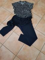 Taifun Jumpsuit Overall marine blau weiß 36 wie neu Nordrhein-Westfalen - Meckenheim Vorschau