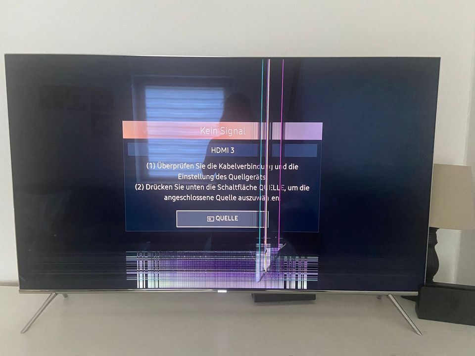 Samsung Tv 55 Zoll, Display defekt in Bottrop