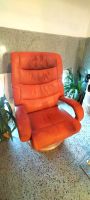 70er vintage Stressless Sessel Leder Cognac Holz Liegefläche Köln - Kalk Vorschau