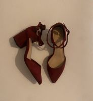 Aldo Absatzschuhe 38 Heels Blockabsatz Wildleder Bordeaux Berlin - Schöneberg Vorschau