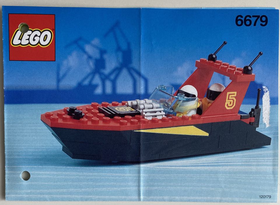 Lego Hafen und Boote 6338 + 4011 + 6596 + 6663 + 6679 + 6508 in Berlin