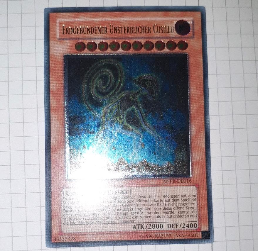 Yu-Gi-Oh | Erdgebundener Unsterblicher Cusillu | ULTIMATE RARE | in Zellingen