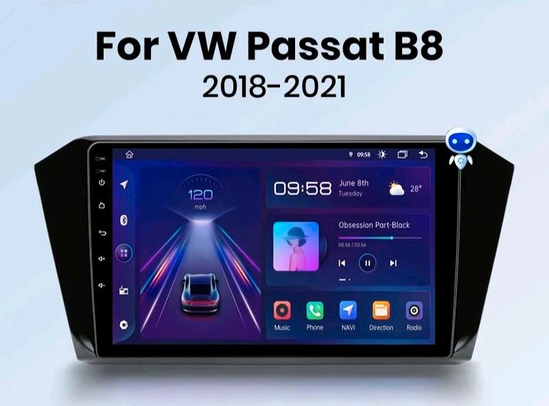 Android Autoradio Für VW Passat B8  2015-2020 2din Multimedia in Burghausen