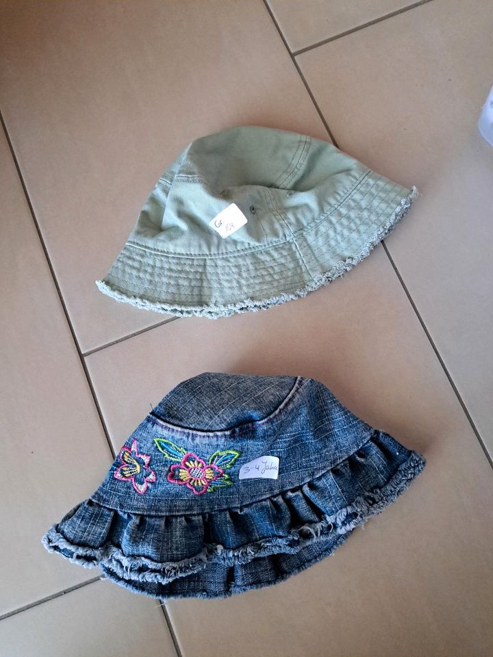 Sommermützen Sommer Hut Hüte Mädchen ❤️ ab ca. 92-98 tragbar in Priestewitz