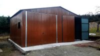 Blechgarage/ Blechhalle 7x6.5 Fenster /Schwingtore/Aufbau Mecklenburg-Vorpommern - Löcknitz Vorschau