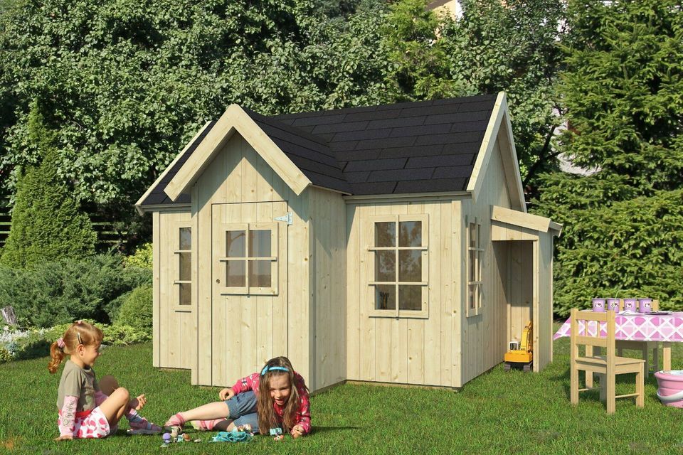 ABHOLBEREIT Kinderspielhaus ca. 297x269 cm Kinderhaus Gartenhaus Gerätehaus  Holzhaus 3310216 in Westerwaldkreis - Hahn am See | Heimwerken.  Heimwerkerbedarf gebraucht kaufen | eBay Kleinanzeigen ist jetzt  Kleinanzeigen