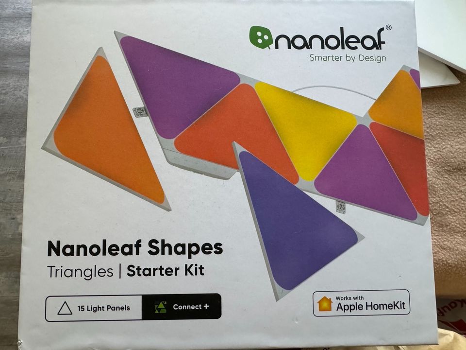 Nanoleaf Shapes - Triangles paarweise. in Rendsburg