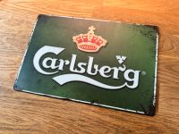 Carlsberg Blechschild Retro Nostalgic *wie neu* Niedersachsen - Hambergen Vorschau