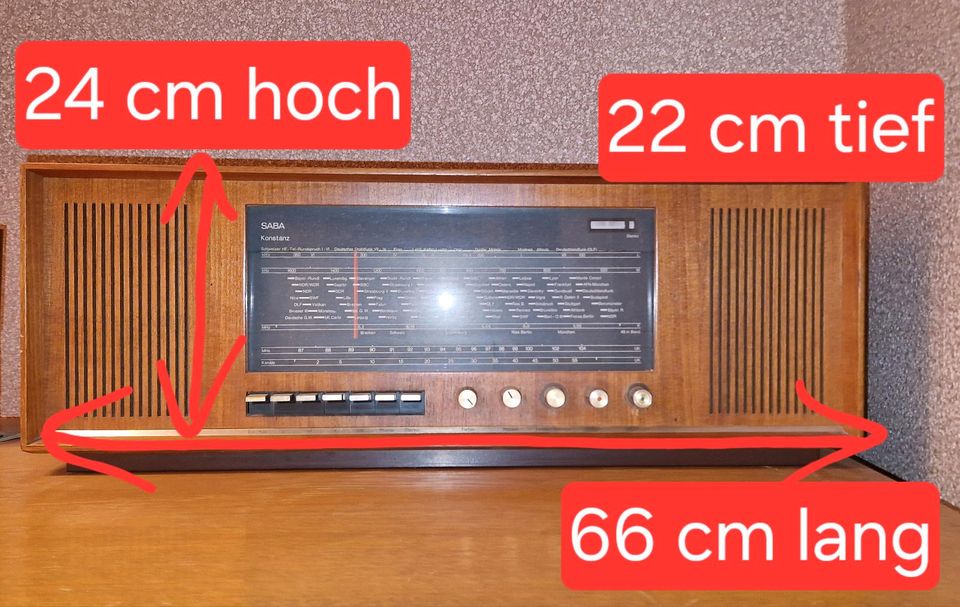 Radio / Echtholz / Vintage in Kreuztal