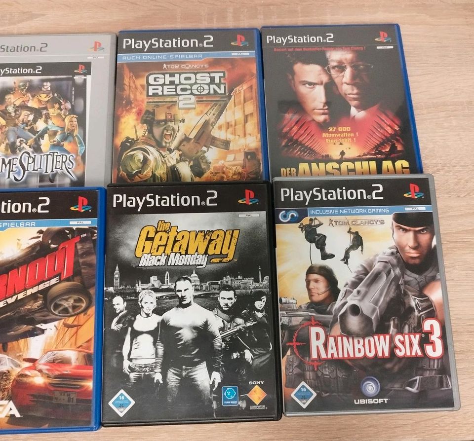 PS2 (PS3) Playstation 2 Spiele Set oder Einzeln abzugeben (Sony) in Volkach